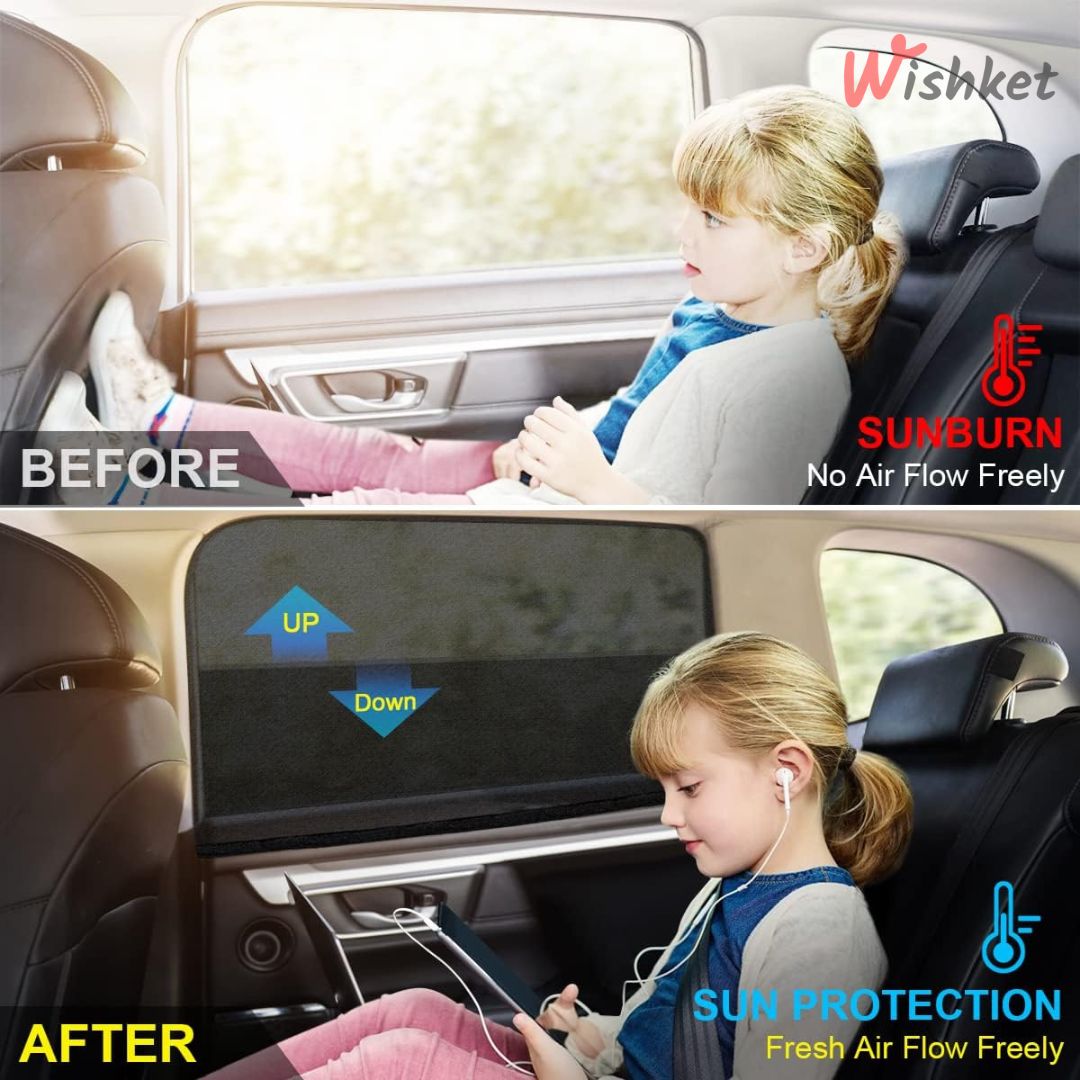 Car UV Protection Cover (Pack of 4)