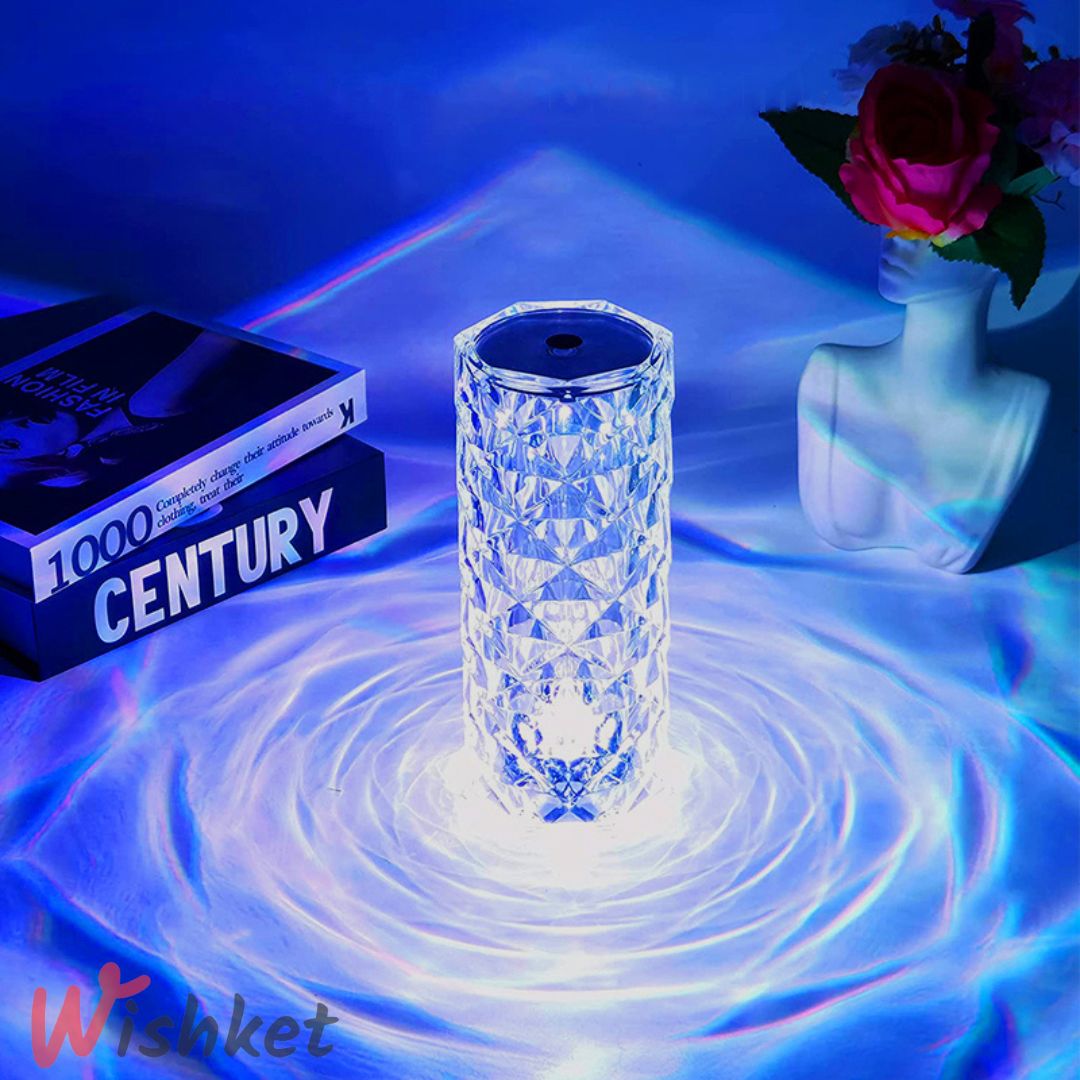 Magic Rose Crystal Lamp