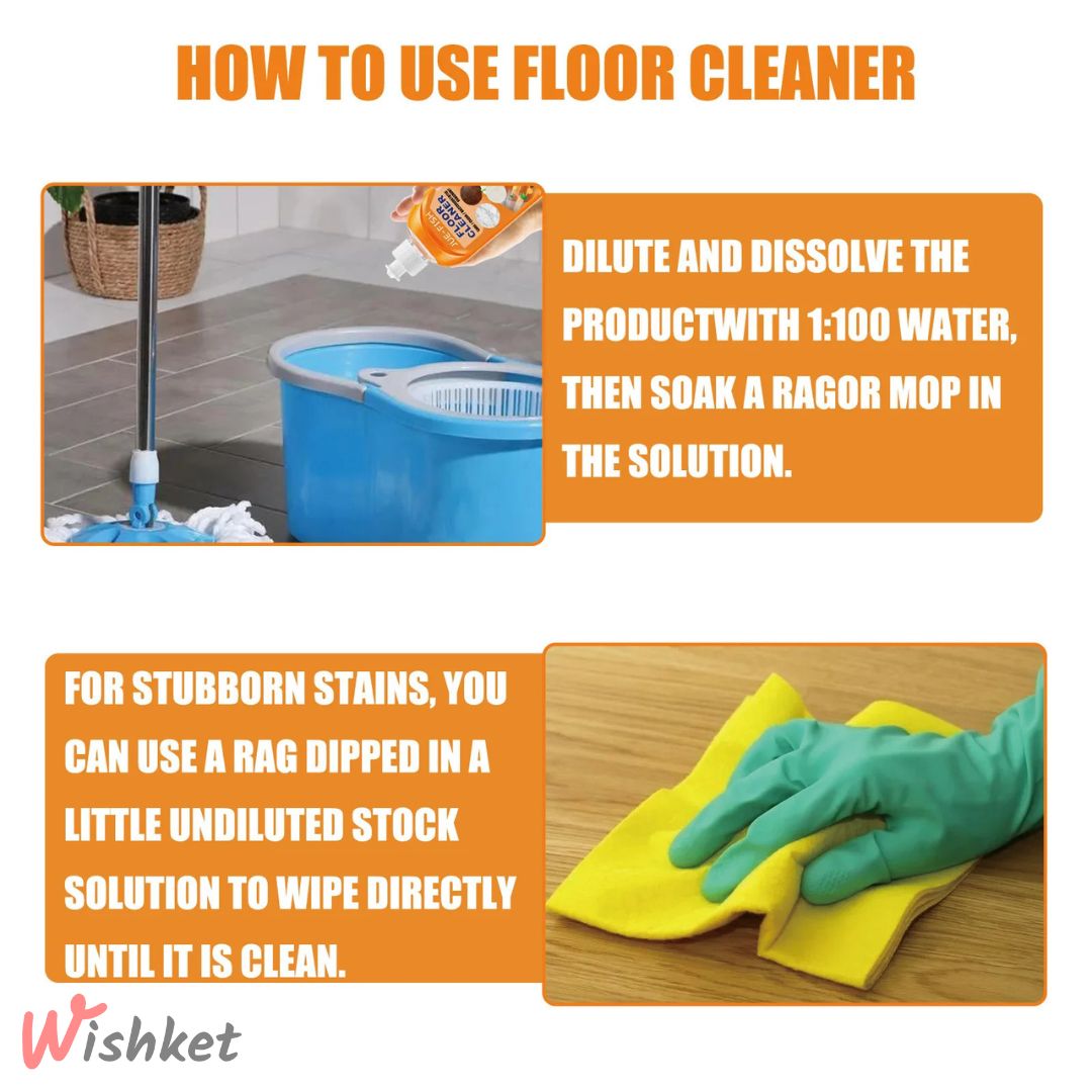 Plant-Based Disinfectant Floor Cleaner (Buy 1 Get 1 Free)
