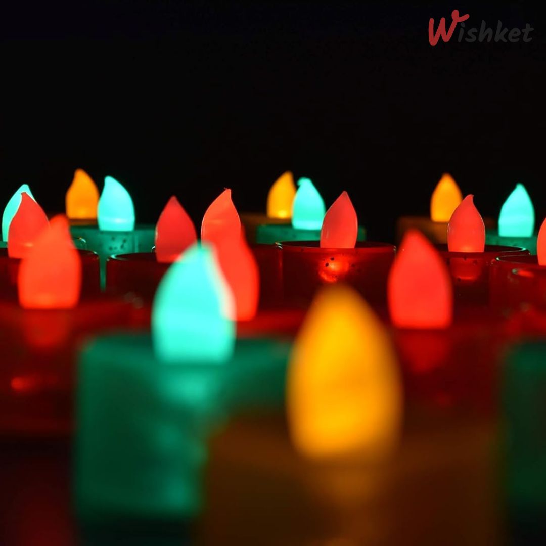 Multicolor Flameless Candles