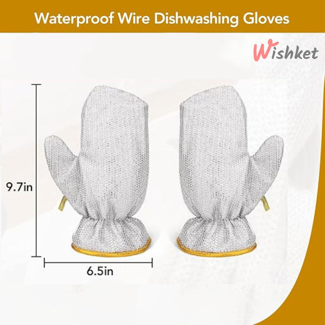Wire Dishwashing Gloves
