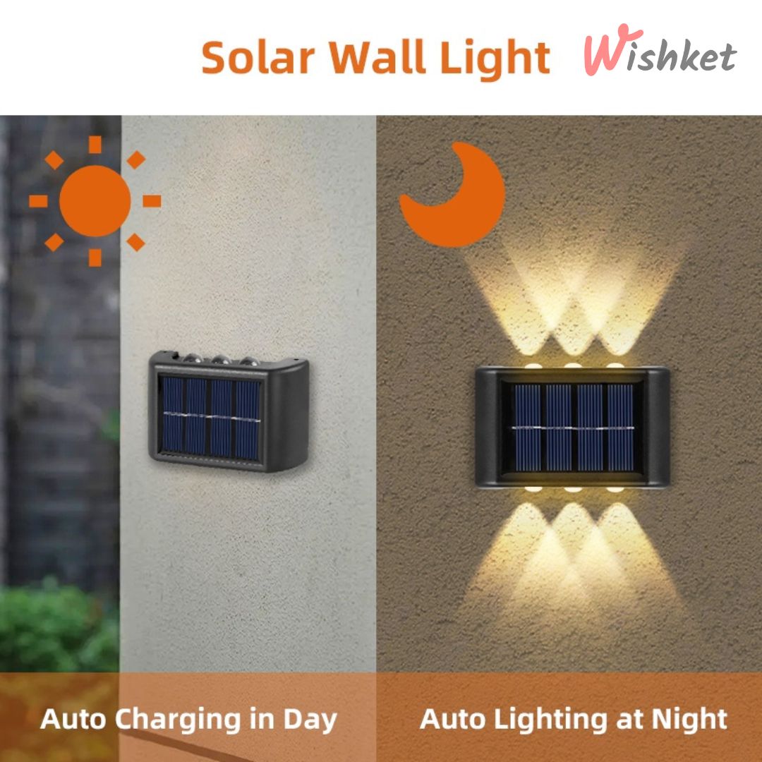 Solar LED Wall Light
